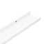 gallerihylder 2 stk. 80x9x3 cm MDF hvid