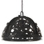 industriel loftlampe med kæde og hjul 45 cm E27
