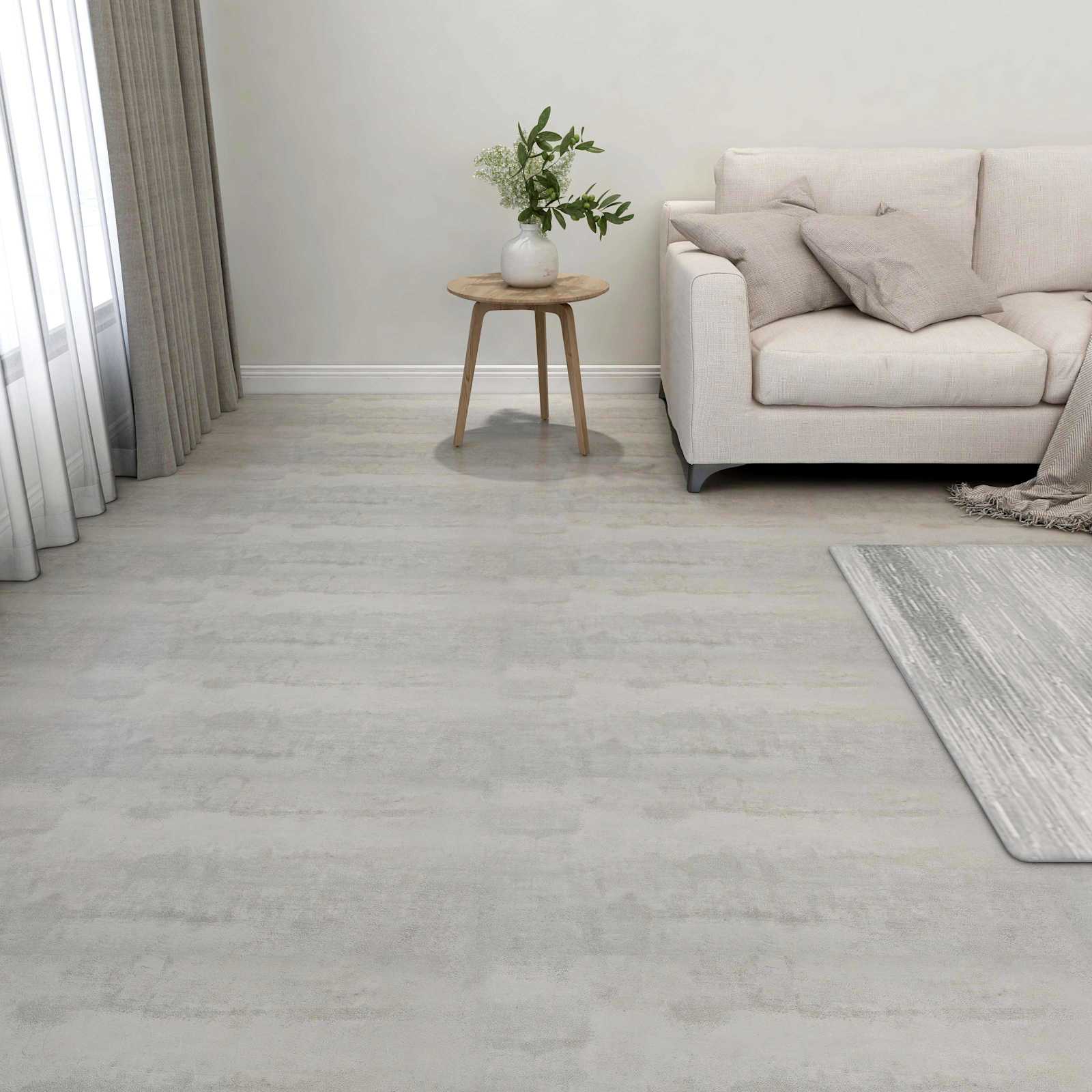 Gulvplanker 5,11 m² 55 pcs PVC Grå og Lys Grå billede