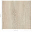 Gulvplanker Beige 5,11 m² 55 stk. PVC
