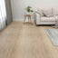 Gulvplanker 5,11 m² 55 pcs PVC Lys Grå, Mørk Brun