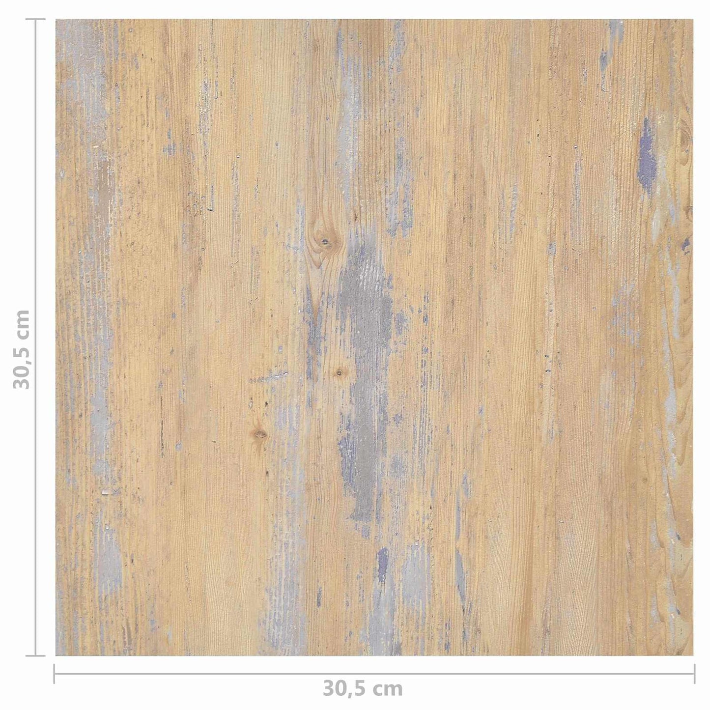Gulvplanker 5,11 m² 55 pcs PVC Brun og grå