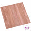 Gulvplanker 55 pcs Rød 5,11 m² PVC