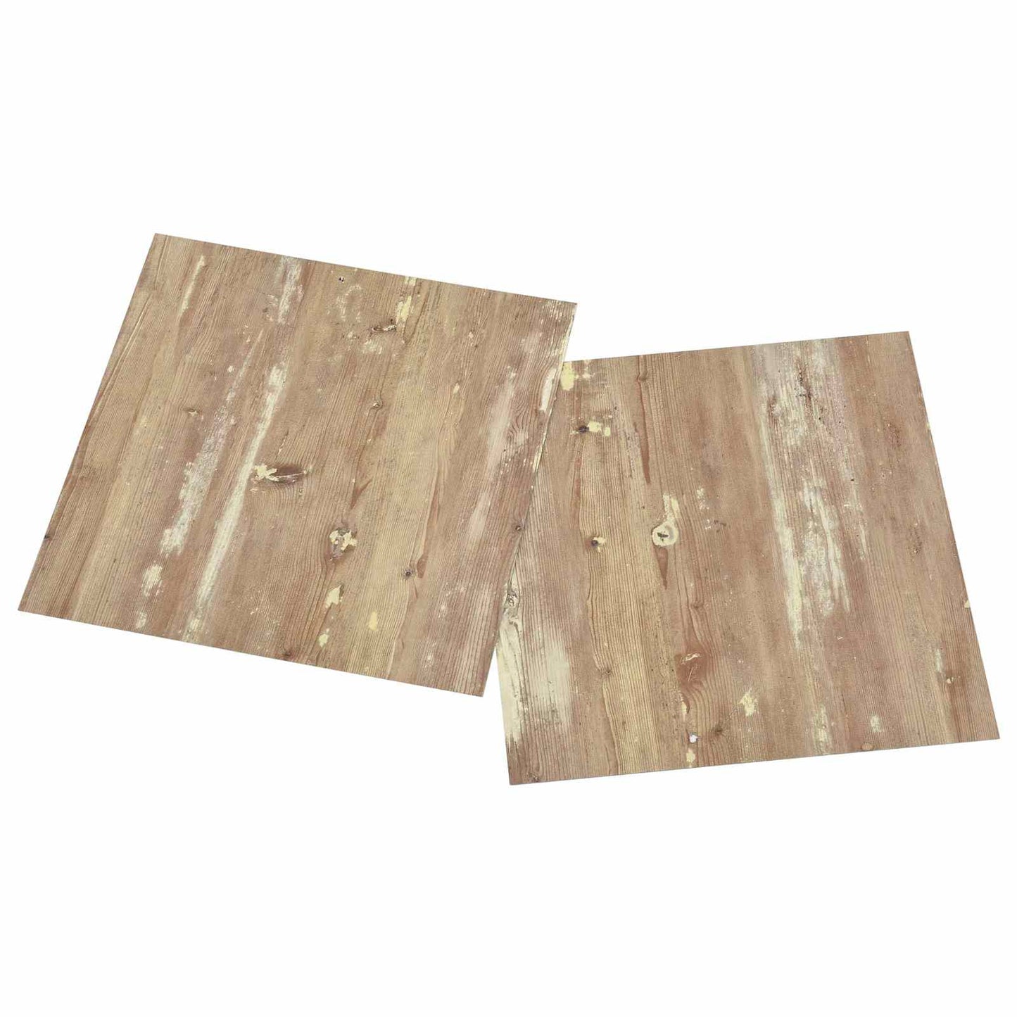 Gulvplanker 5,11 m² 55 pcs PVC Creme og lys brun