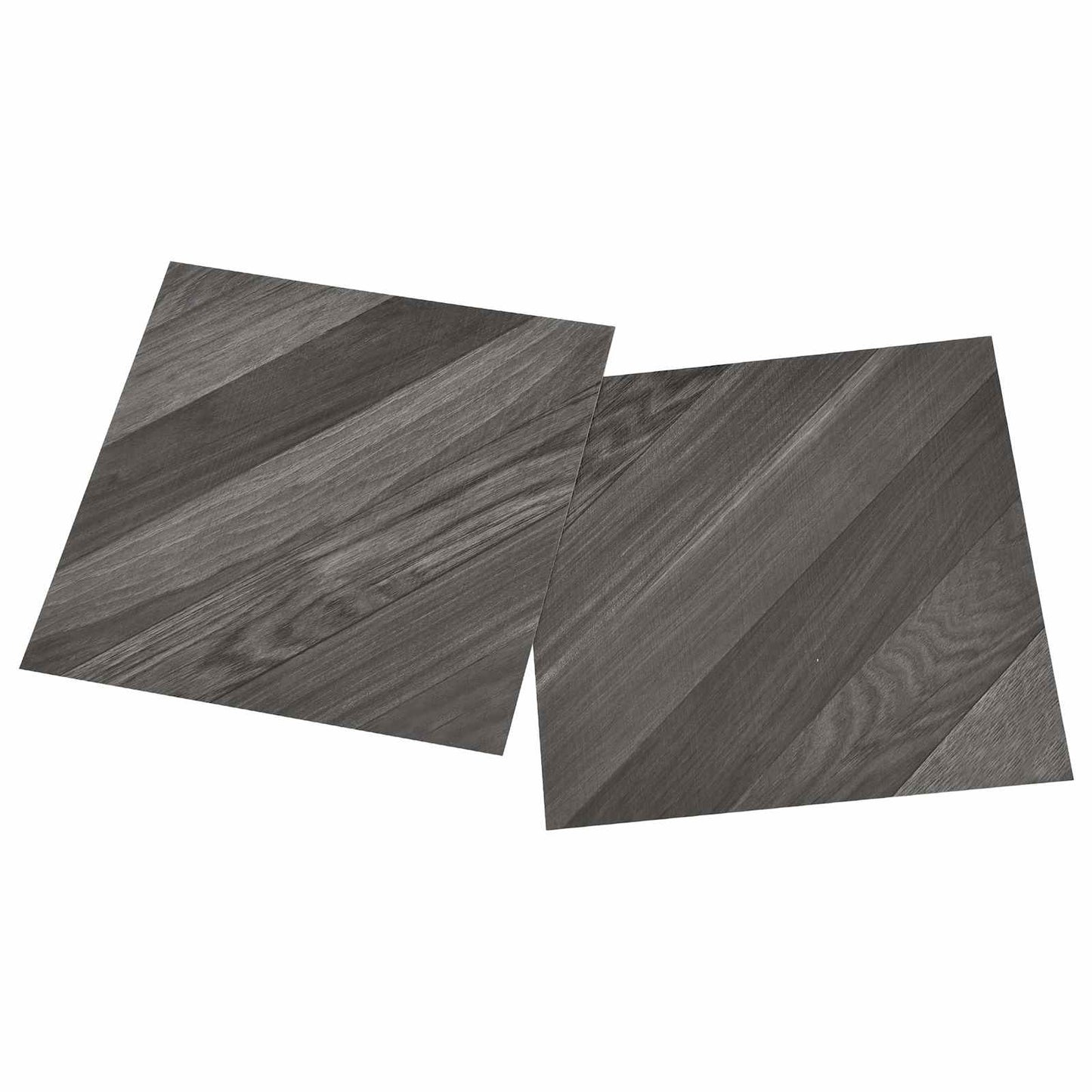 Gulvplanker 55 pcs Grå 5,11 m² PVC
