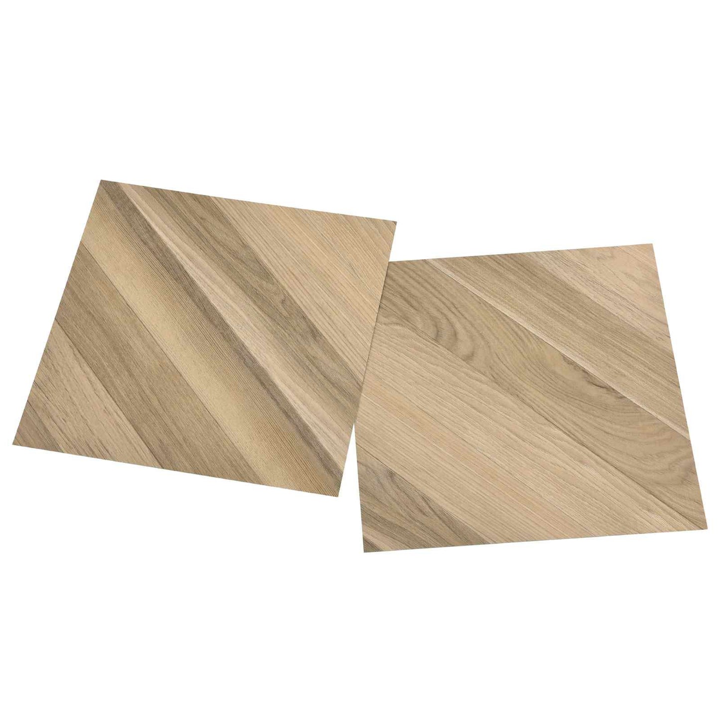 Gulvplanker 55 pcs Brun 5,11 m² PVC