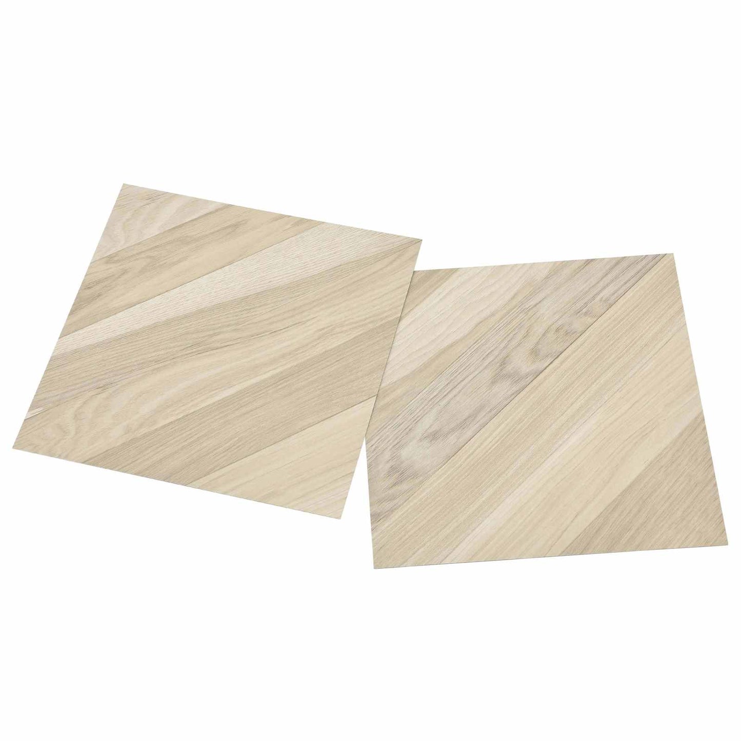 Gulvplanker 55 pcs Beige 5,11 m² PVC