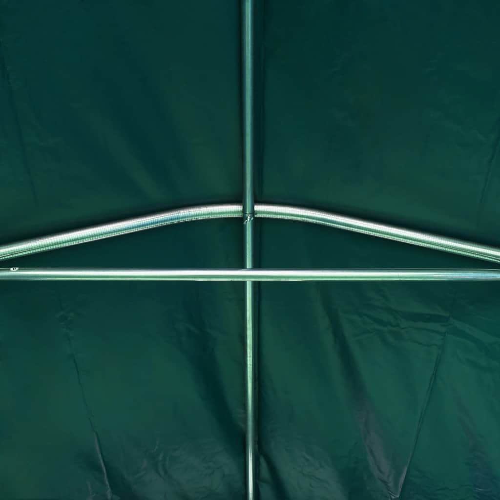 garagetelt 2,4x3,6 m PVC grøn