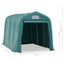 garagetelt 2,4x3,6 m PVC grøn