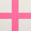 oppustelig gymnastikmåtte med pumpe 300x100x20 cm PVC lyserød