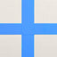 oppustelig gymnastikmåtte med pumpe 500x100x20 cm PVC blå