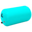 oppustelig gymnastikrulle med pumpe 100x60 cm PVC grøn