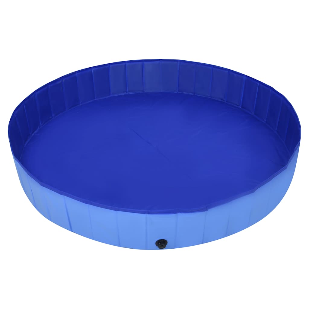 foldbart hundebassin 300x40 cm PVC blå