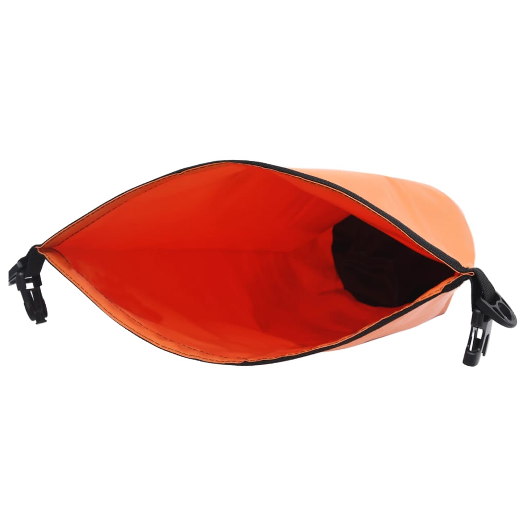 vandtæt tørpose m. lynlås 30 l PVC orange