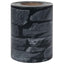 privatlivsliste PVC 35x0,19 m stenlook grå