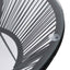 havebord Ø70x74 cm rattan og glas sort