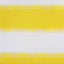 altanafskærmning 120x500 cm HDPE gul og hvid