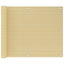 altanafskærmning 75x600 cm HDPE beige