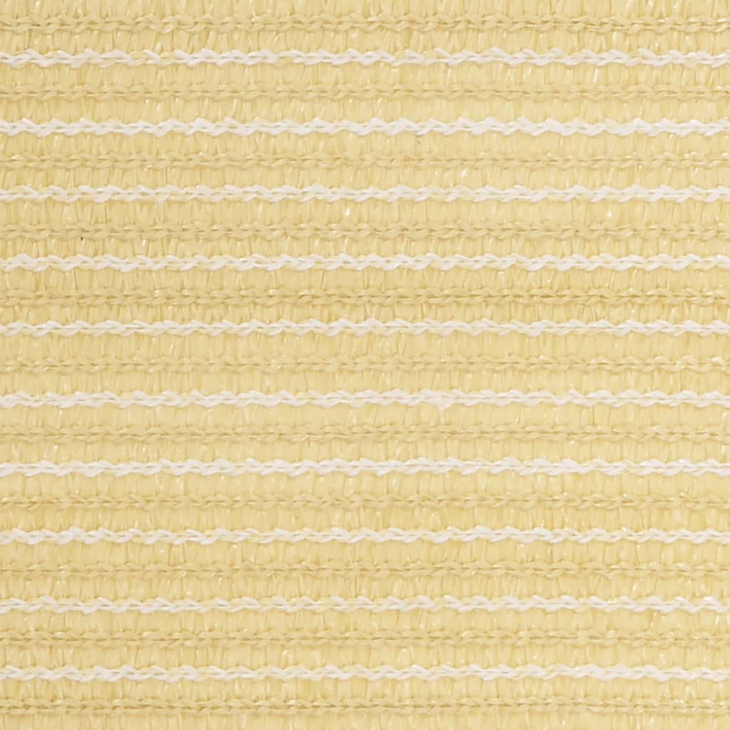 altanafskærmning 75x600 cm HDPE beige