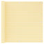 altanafskærmning 90x600 cm HDPE beige