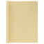 altanafskærmning 120x600 cm HDPE beige