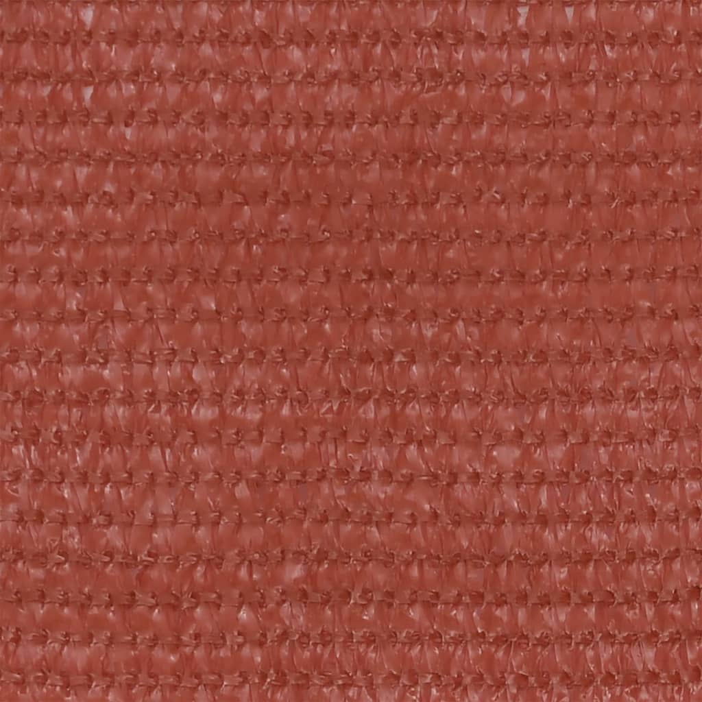 altanafskærmning 90x600 cm HDPE terrakotta