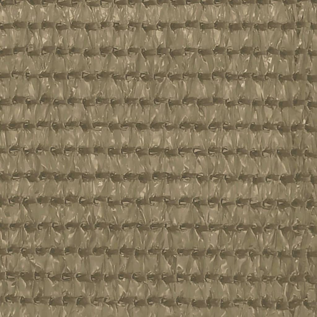 altanafskærmning 75x500 cm HDPE gråbrun