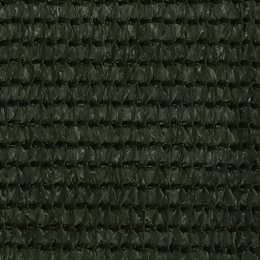 altanafskærmning 90x600 cm HDPE mørkegrøn