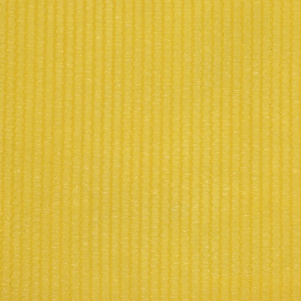 altanafskærmning 75x400 cm HDPE gul