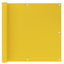 altanafskærmning 90x500 cm HDPE gul