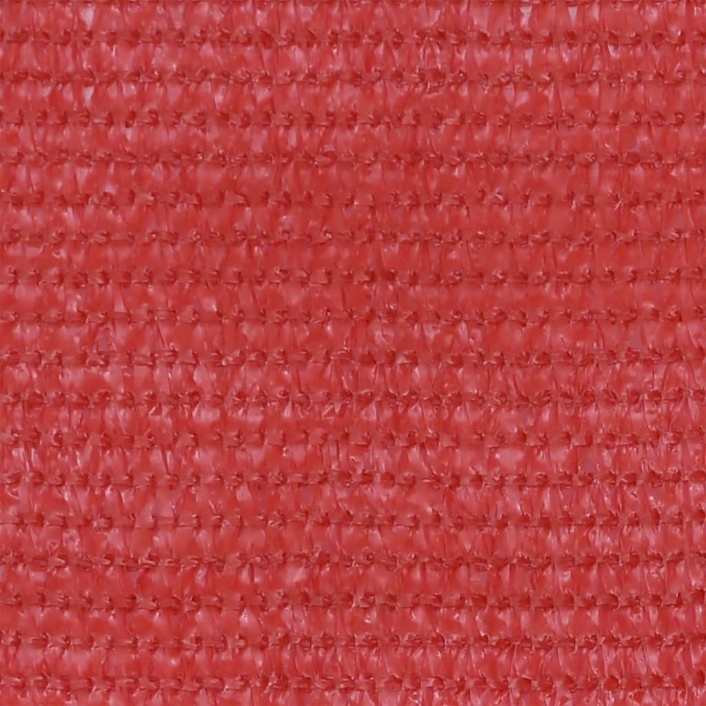 altanafskærmning 75x300 cm HDPE rød