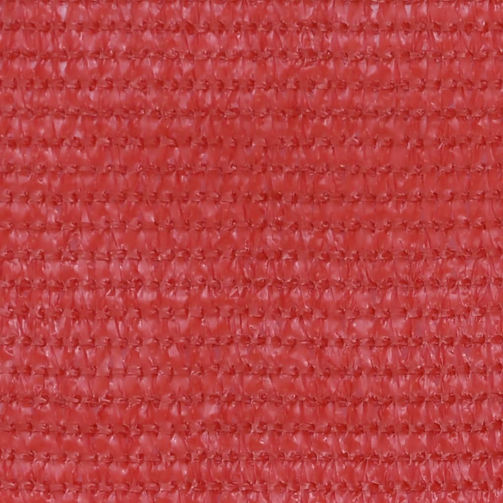 altanafskærmning 75x500 cm HDPE rød