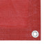 altanafskærmning 75x600 cm HDPE rød