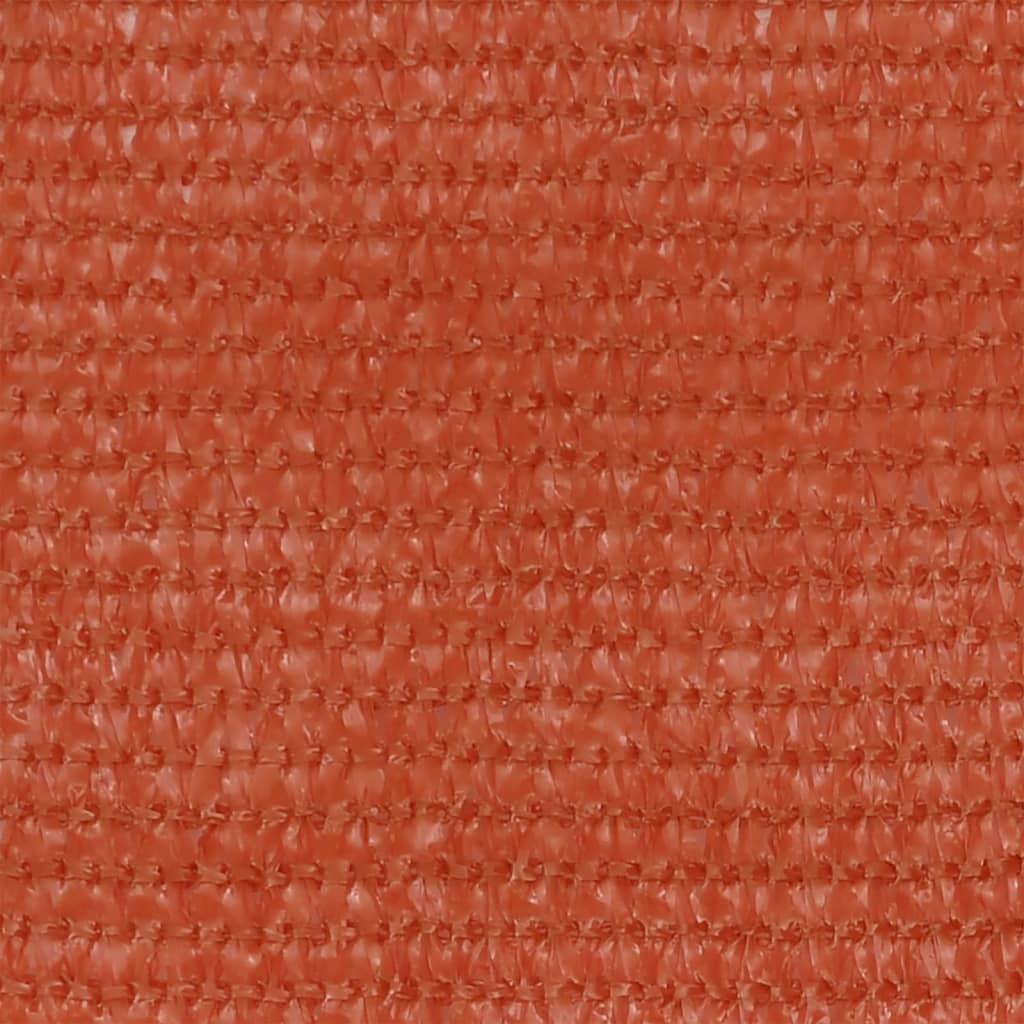 altanafskærmning 120x500 cm HDPE orange