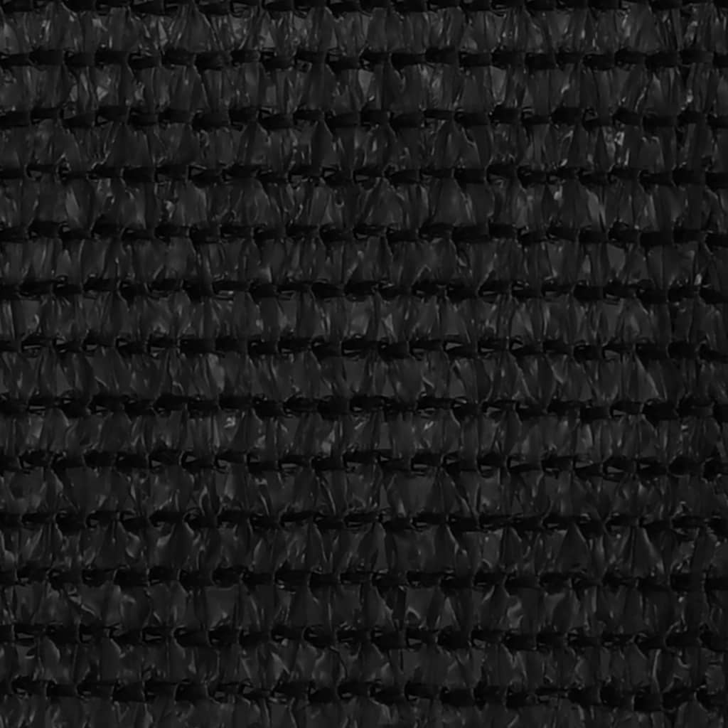 altanafskærmning 90x300 cm HDPE sort