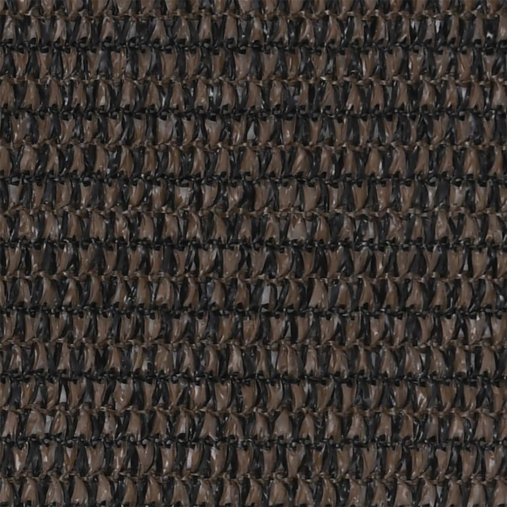 altanafskærmning 75x300 cm HDPE brun