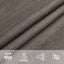 solsejl 3/4x2 cm 160 g/m² HDPE antracitgrå