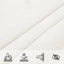 solsejl 160 g/m² 3/4x2 m HDPE hvid