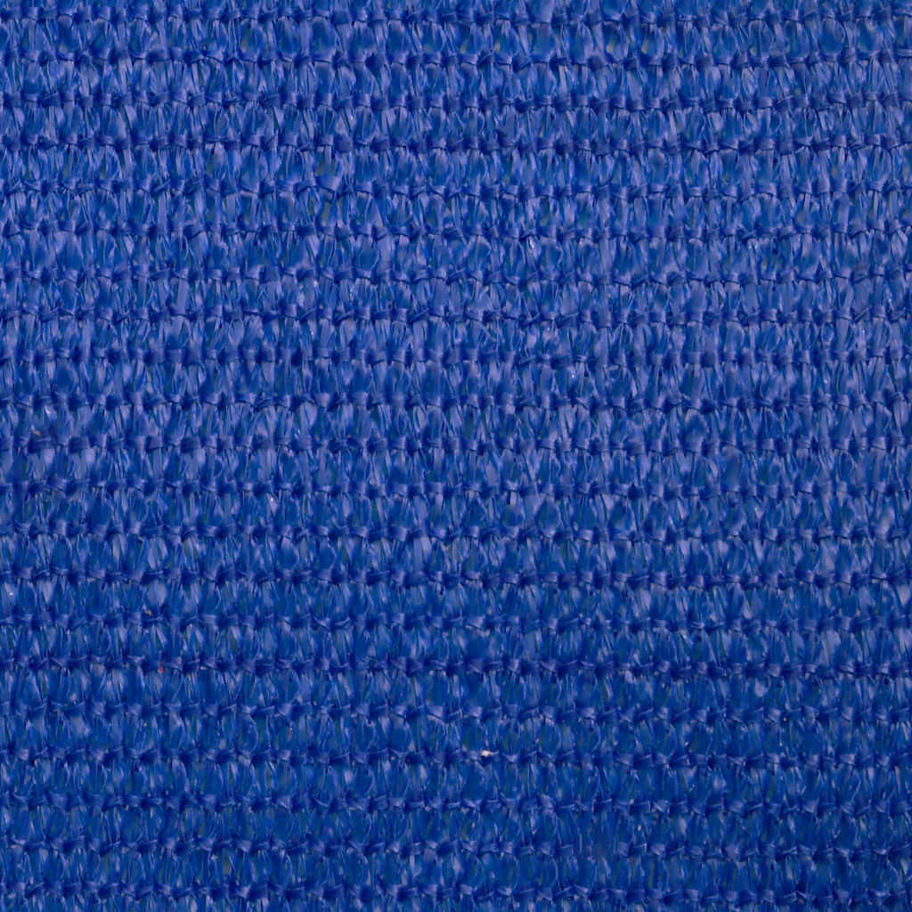 solsejl 160 g/m² 2,5x2,5x3,5 m HDPE blå