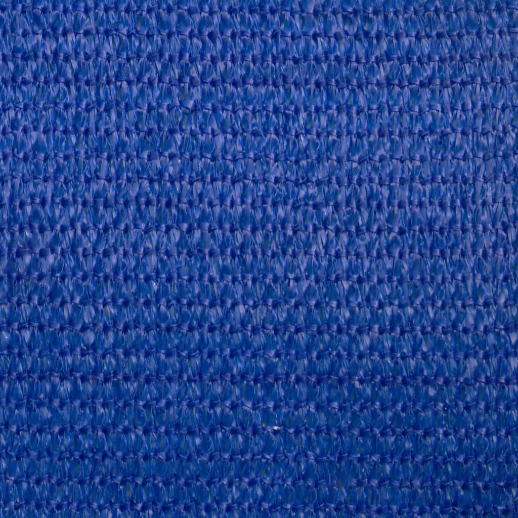 solsejl 3/4x2 m 160 g/m² HDPE blå