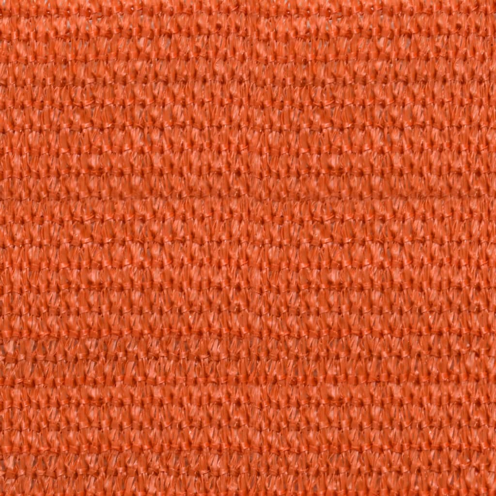 solsejl 2x3 m 160 g/m² HDPE orange
