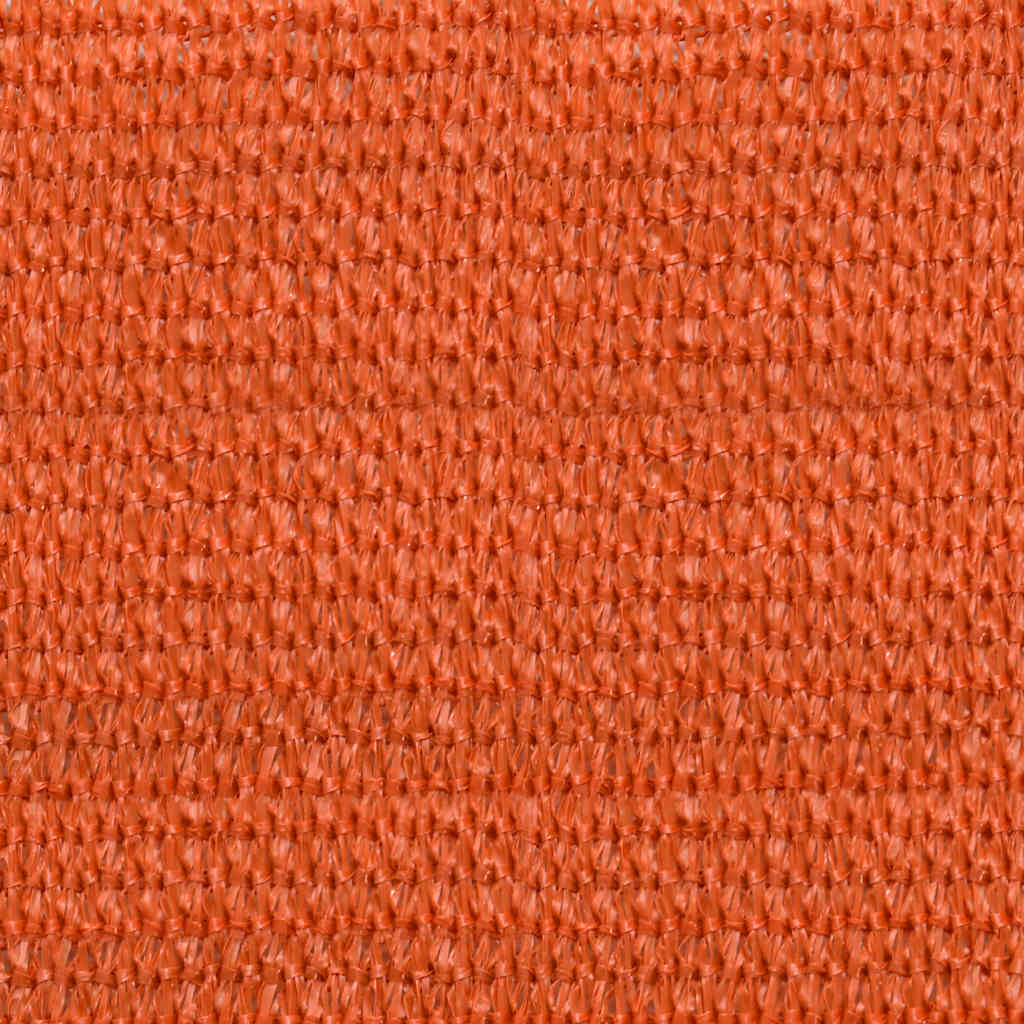 solsejl 4/5x3 m 160 g/m² trapezformet HDPE orange