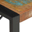 sofabord 140x70x40 cm massivt genbrugstræ