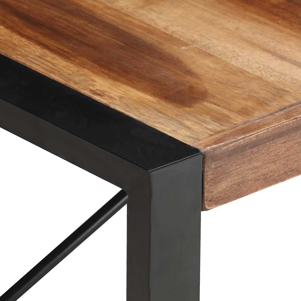 sofabord 140x70x40 cm massivt træ