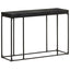 konsolbord 110x35x76 cm massivt akacietræ og mangotræ sort