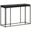konsolbord 110x35x76 cm massivt akacietræ og mangotræ sort
