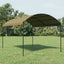pavillon 4x3x2,6 m 180 g/m² gråbrun