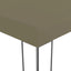 havetelt 3x3 m 180 g/m² gråbrun