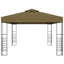 pavillon 3x4 m 180 g/m² gråbrun