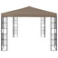 pavillon 4x3 m gråbrun